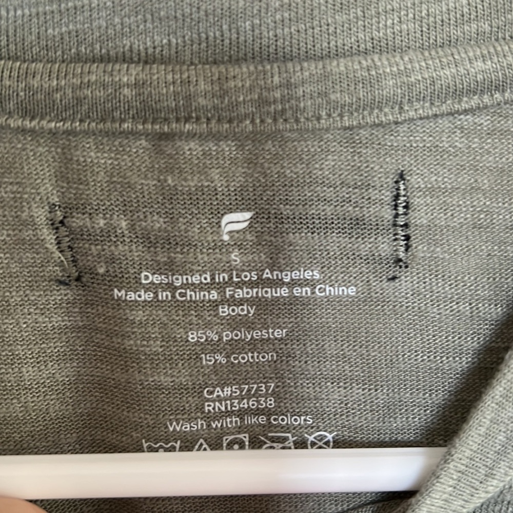 Fabletics Shirt Size Small - image 2